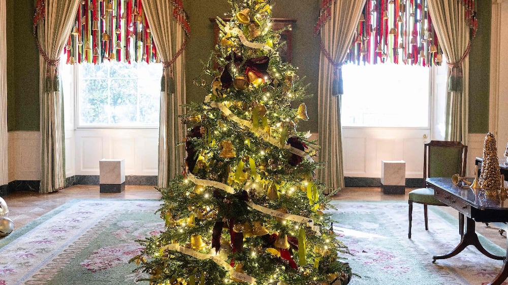Jill Biden unveils White House Christmas decorations