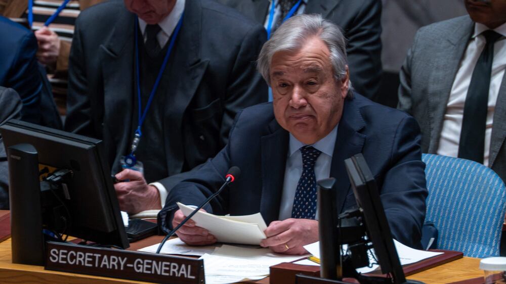 UN chief: 'Gaza in midst of epic humanitarian catastrophe'