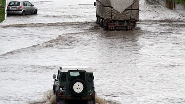 Lebanon battered by flooding and heavy rain