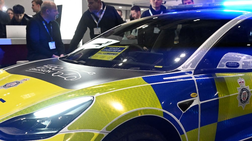 Tech enthusiasts attended the Electric Vehicle Show in London