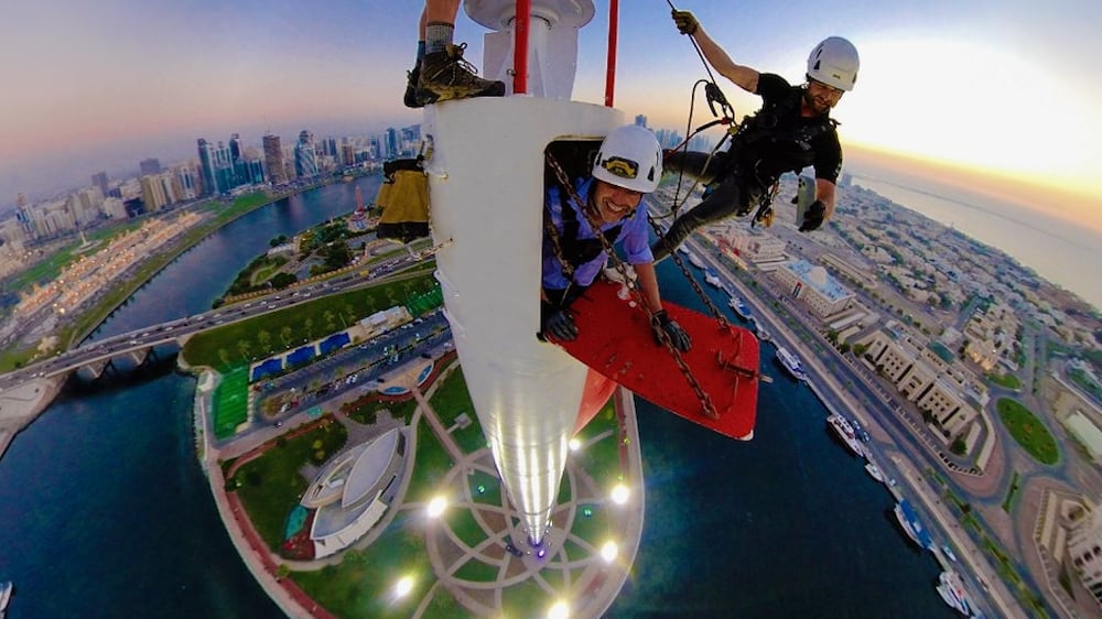 A trip to the top of the UAE’s tallest flagpole in Sharjah
