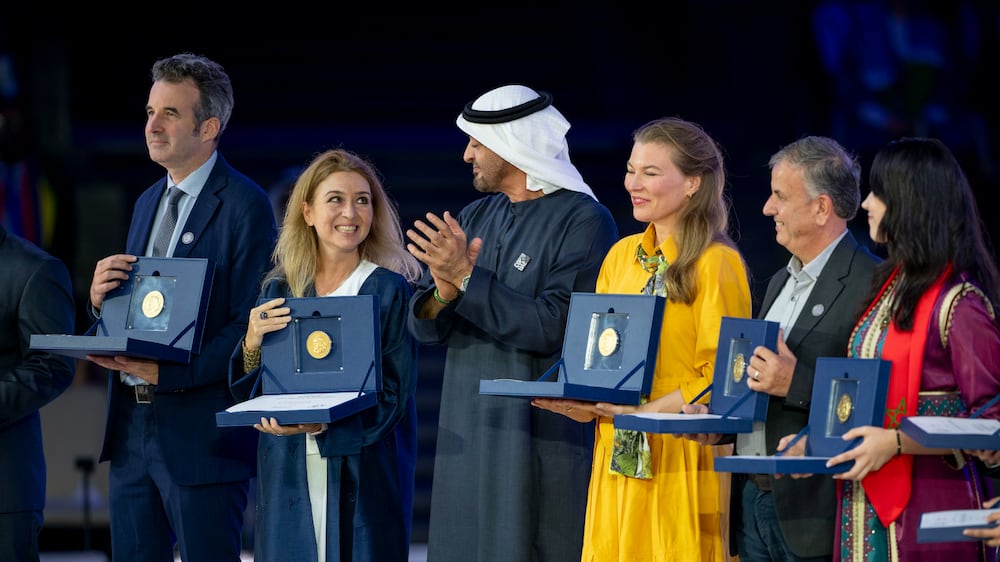 UAE President Sheikh Mohamed honours Zayed Sustainability Prize winners at Cop28