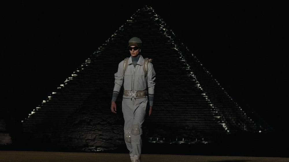 Dior celebrates its 75th anniversary with show at the Great Pyramids of Giza