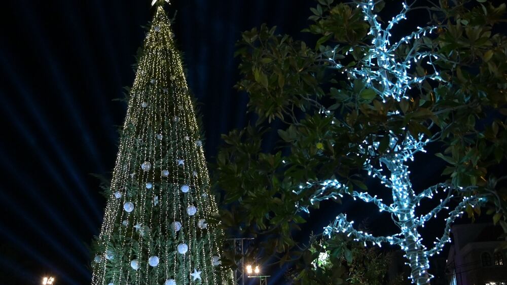 Byblos brings back famous Christmas tree despite financial crunch