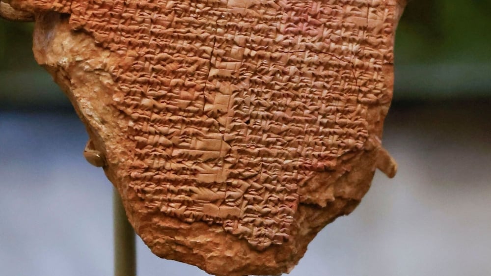 Ancient Gilgamesh tablet returns to Iraq