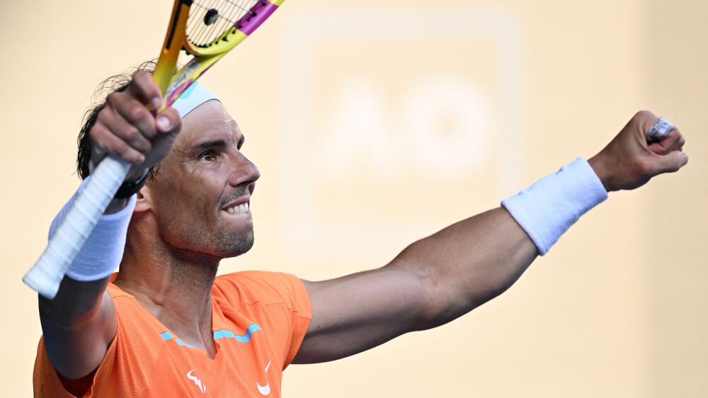 Rafael Nadal trains in Kuwait before long-awaited comeback