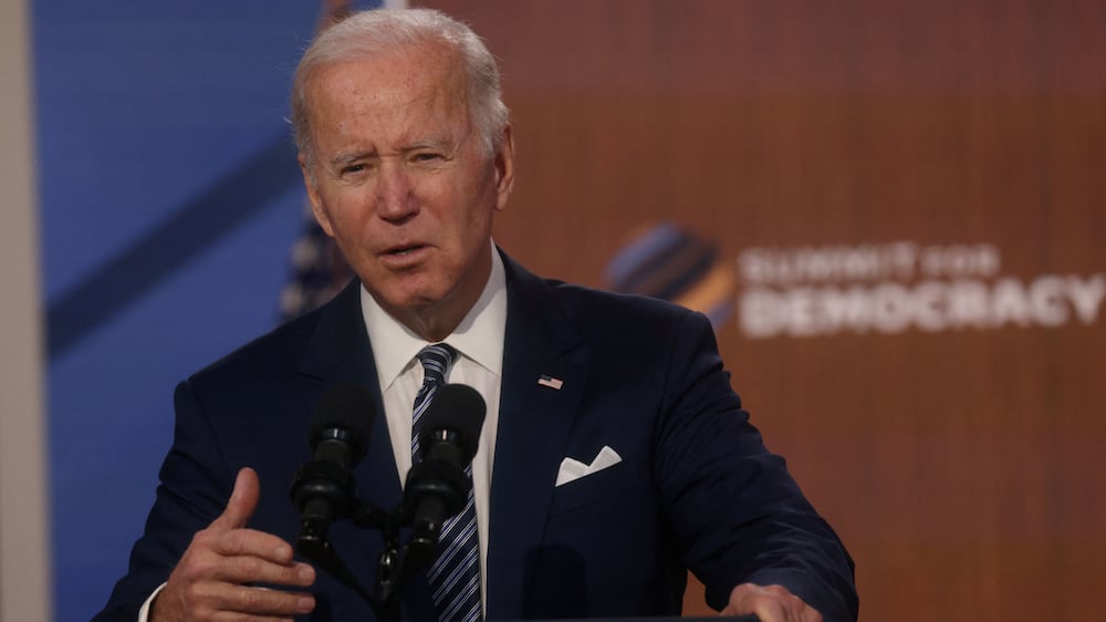 Joe Biden makes closing speech at democracy summit
