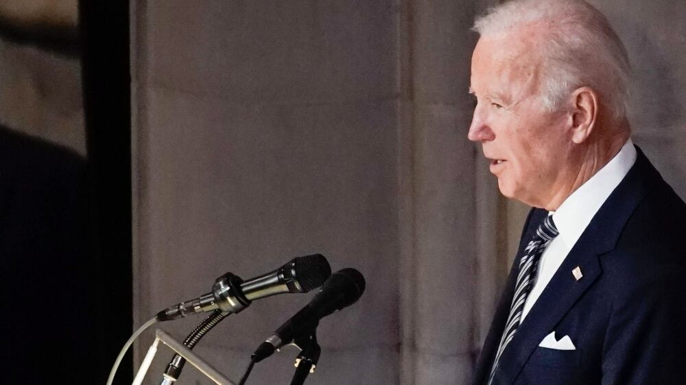 Biden remembers senator Bob Dole's 'honesty' through a joke