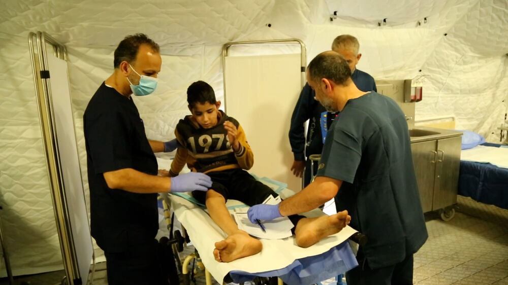 How UAE field hospital in Gaza is treating injured Palestinians