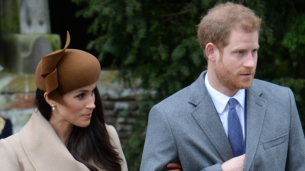 File photo dated 25/12/2017 of Meghan Markle and Prince Harry leaving the Christmas Day morning church service at St Mary Magdalene Church in Sandringham, Norfolk.The Duchess of Sussex has recalled sitting next to the Duke of Edinburgh for dinner as she enjoyed an "amazing" Christmas at Sandringham. Meghan joined the royal family for the church service on Christmas Day in 2017 - a first for a royal fiancee. Issue date: Thursday December 8, 2022.