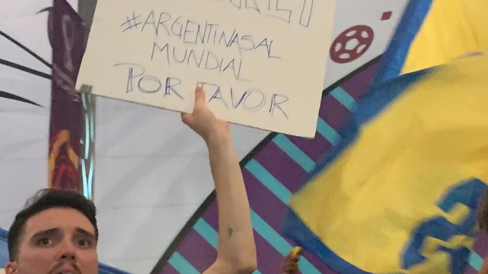 Argentina fans plead for help as touts offer World Cup final tickets for thousands