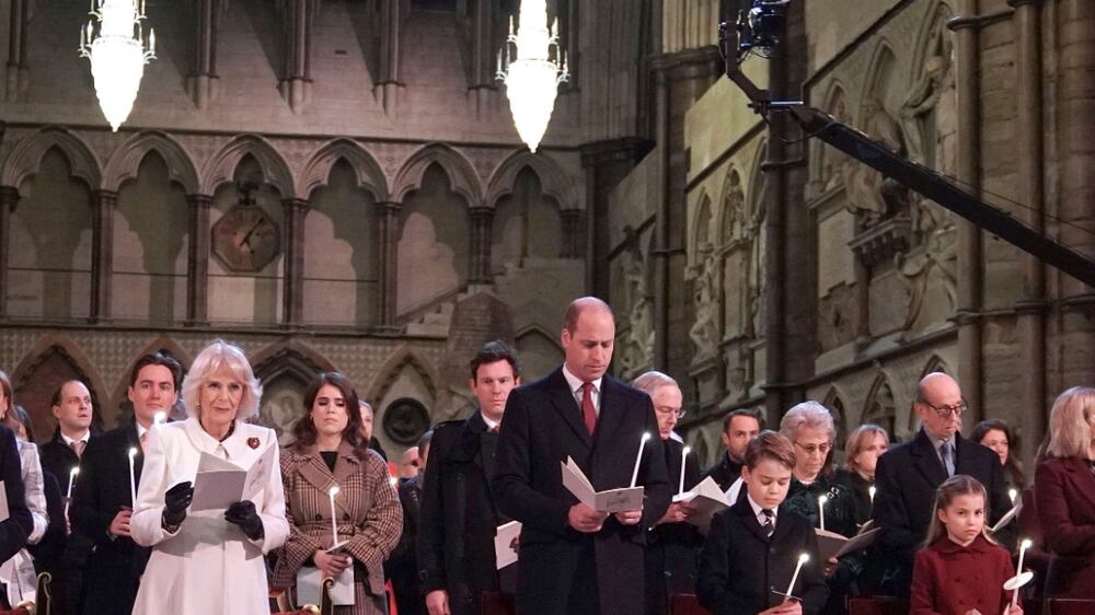 British royal family attend Christmas concert