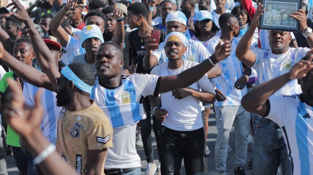 Millions of Argentina fans around the world celebrate World Cup win
