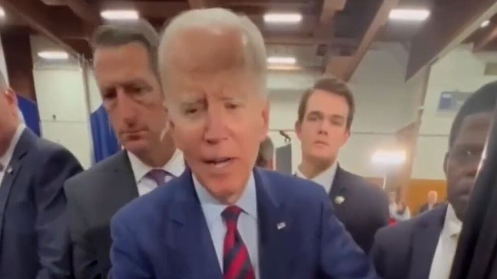 Joe Biden recorded saying Iran nuclear deal is dead