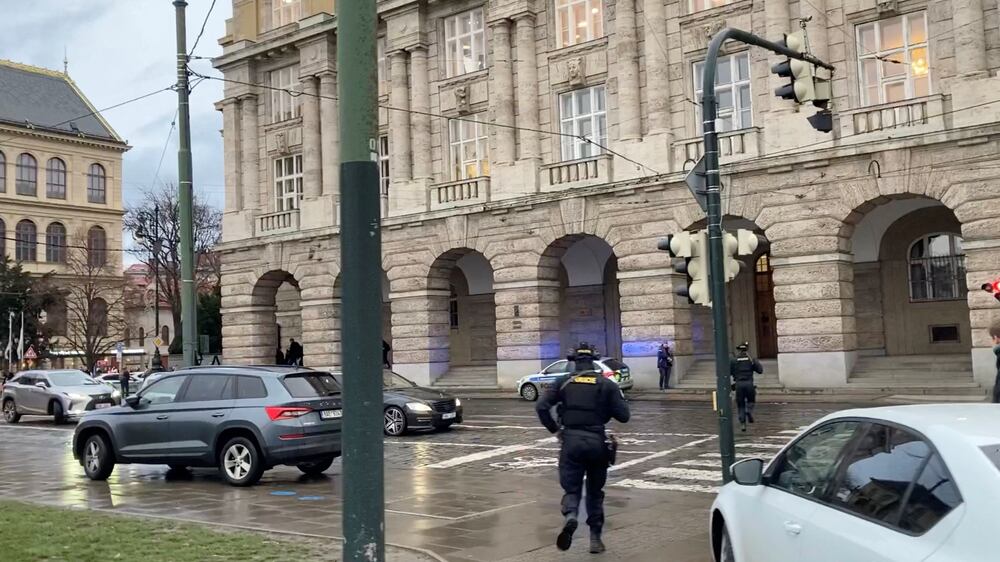 Gunman kills more than a dozen people at university in Prague