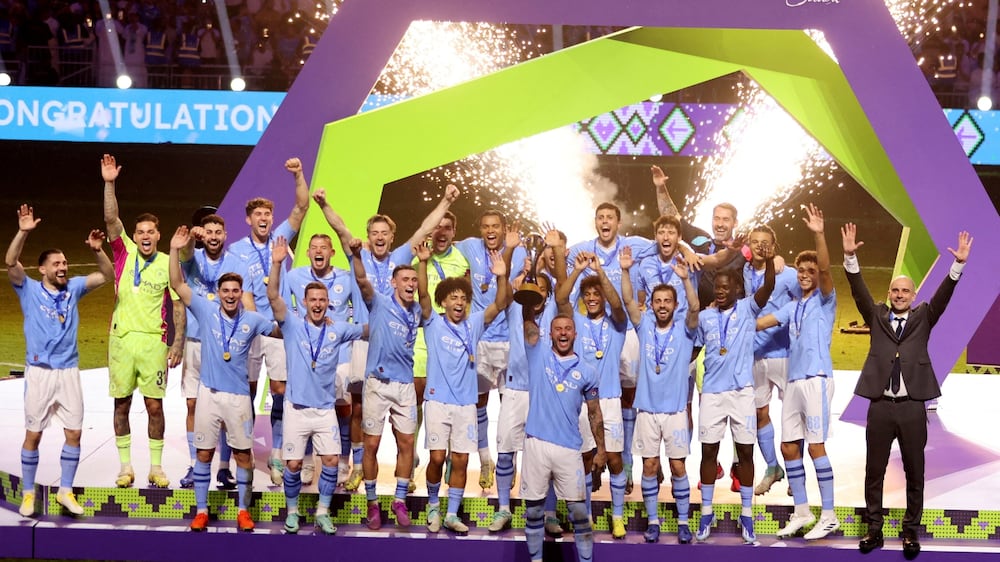 Manchester City become World Champions routing Fluminese 4 - 0