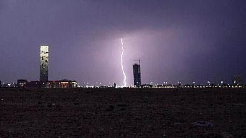 Heavy rains in Jeddah, Saudi Arabia. SPA