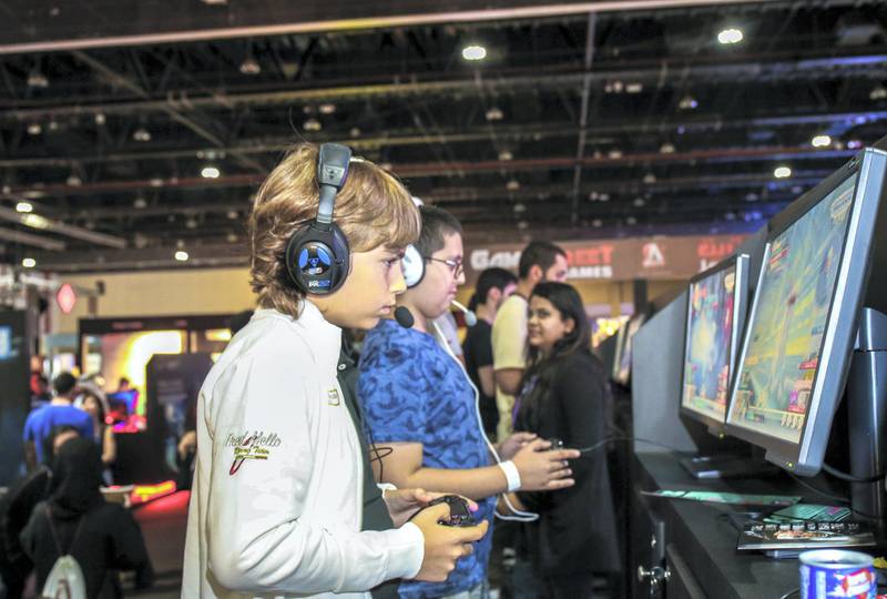 November 24, 2017. Games Con Middle East at ADNEC.Victor Besa for The NationalACRequested by: Clare Dight