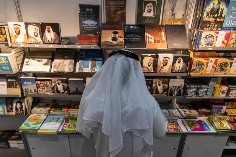Abu Dhabi Book Fair. Antonie Robertson / The National