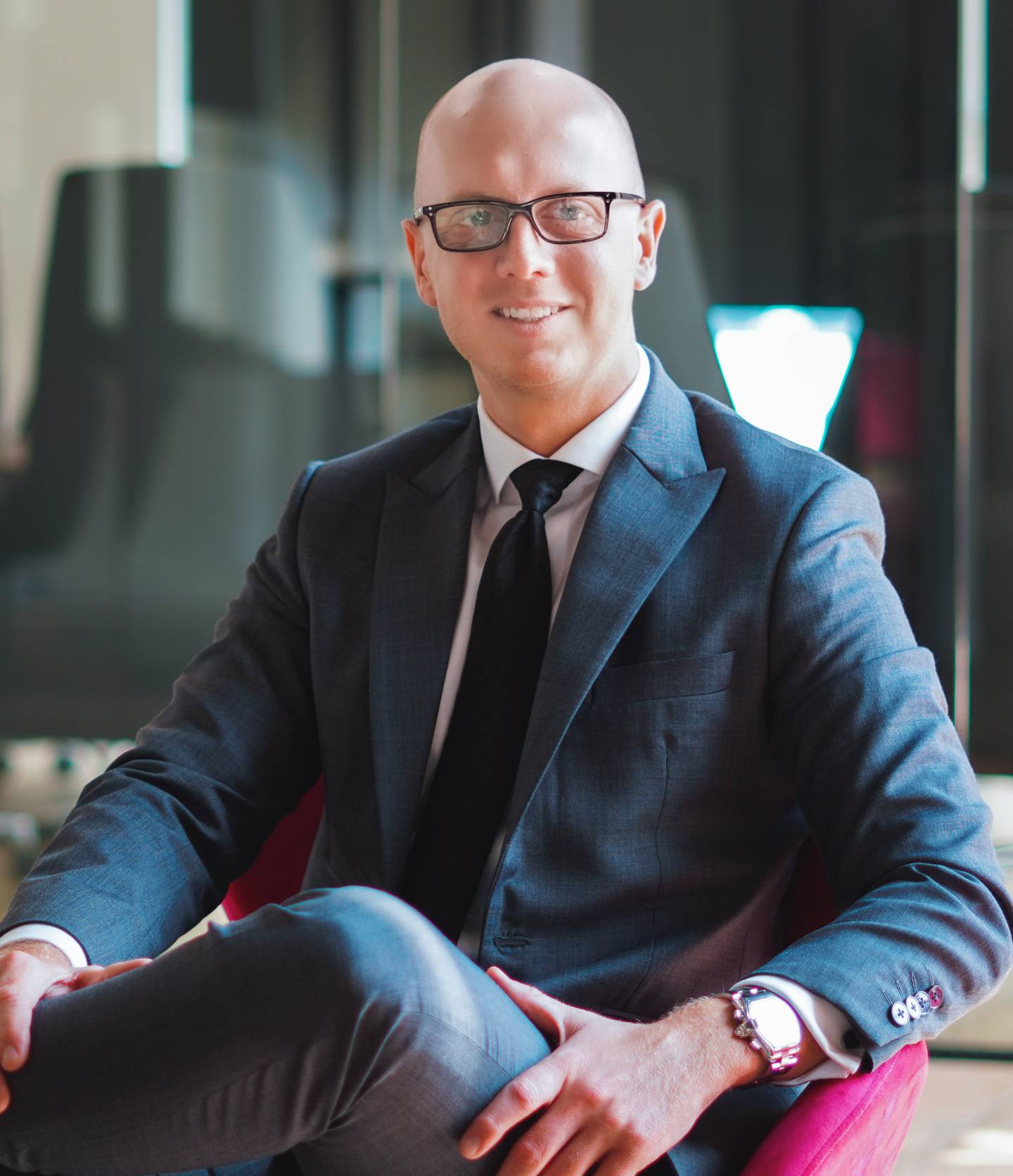 Charlie Bannan, sales director for haus & haus, said renters are becoming buyers in Dubai. Photo: haus & haus