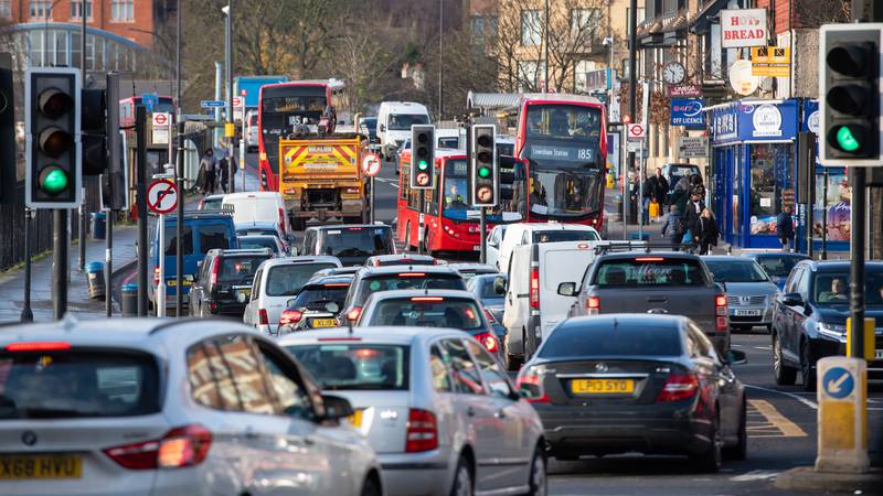 An image that illustrates this article London motorists face 'pay per mile' charges