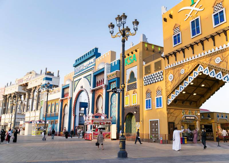 DUBAI, UNITED ARAB EMIRATES. 25 OCTOBER 2020. Global Village celebrates it’s 25th season this year.(Photo: Reem Mohammed/The National)Reporter:Section: