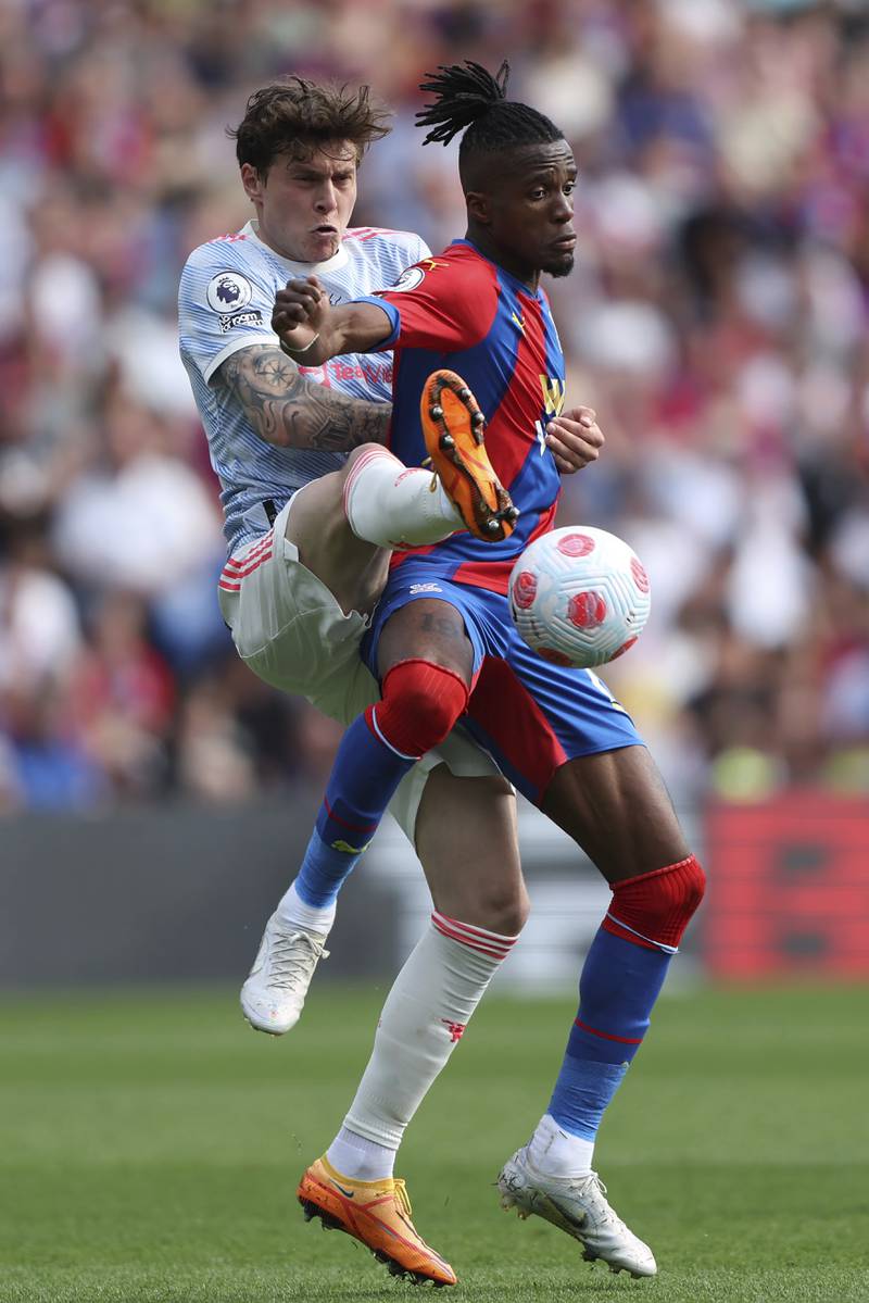 Victor Lindelof 4 - He’s not had a good end to the season and opponents target him. Booked as United ended a season with the lowest points total since 1990. AP Photo