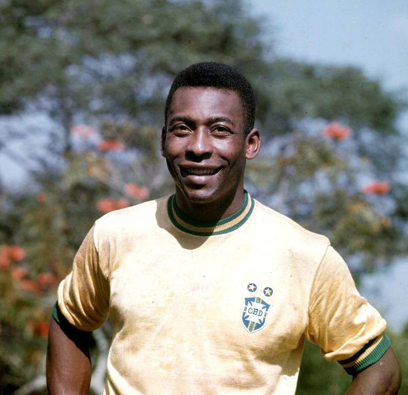 BRAZIL'S ALL-TIME TOP GOALSCOERS: 1) Pele - 77 goals from 92 caps. Getty