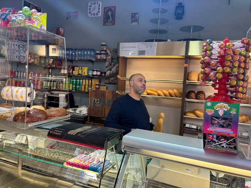 Rachid el Hamli, owner of a bakery in Schaerbeek, Brussels. Sunniva Rosa / The National