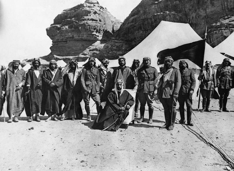 King Faisal of Iraq is shown above with his advisers on European affairs in March 1928. King Faisal was son of King Hussein ibn Ali of Hejaz. He was appointed King of Iraq seven years before this photo was taken. Bettmann / Corbis / Bettmann Archive