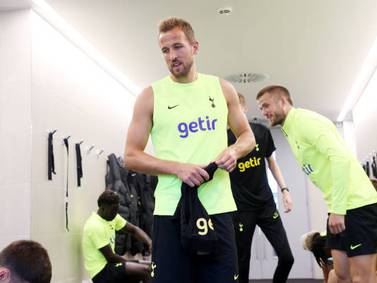Harry Kane takes part in Spurs training as Conte says he should avoid ban - in pictures