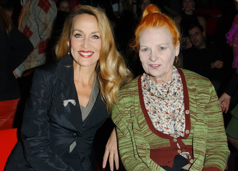 Jerry Hall and Westwood in January 2005. PA