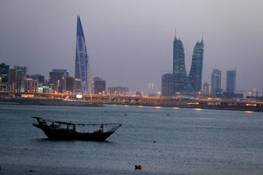 A view of Bahrain’s financial district in the capital city of Manama. Reuters