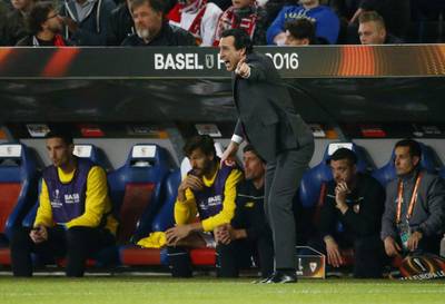 Sevilla manager Unai Emery. Ruben Sprich / Reuters