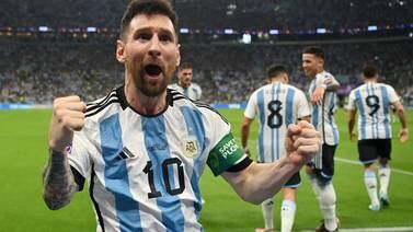 An image that illustrates this article Messi: Argentina's win over Mexico 'a weight off our shoulders'
