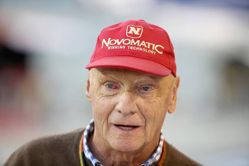 Former racing driver Niki Lauda’s message to road users is clear, roads are not for racing and an accident can change lives in a split second. Patrick Baz / AFP
