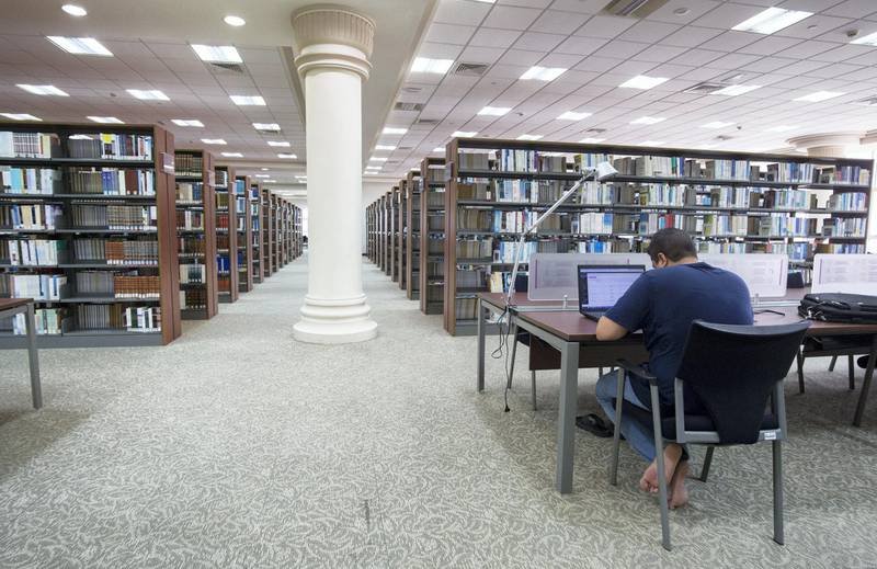 Sharjah, United Arab Emirates - The Sharjah Library.  Ruel Pableo for The National