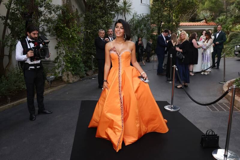Saudi actress Mila Al Zahrani attends the Celebration Of Women In Cinema Gala hosted by the Red Sea International Film Festival on day five of the 75th Cannes film festival at Hotel du Cap-Eden-Roc on May 21, 2022. Photo: Getty Images for The Red Sea International Film Festival