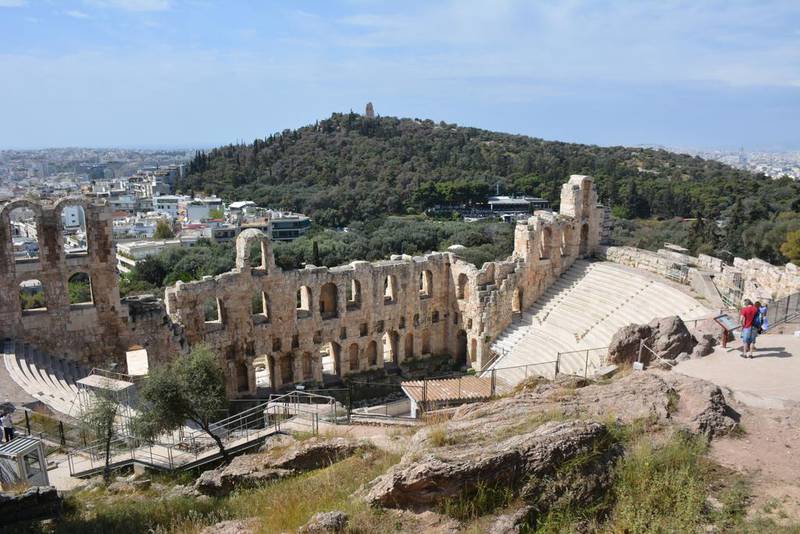 The Odeon of Herodes Atticus, Athens. Rosemary Behan