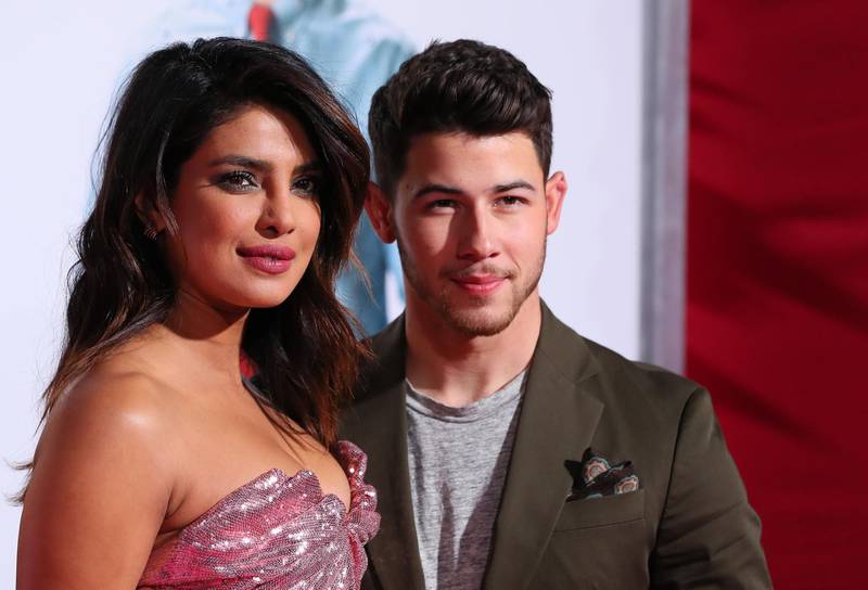 Priyanka Chopra and Nick Jonas spoke to reporters about their plans to start a family. AFP