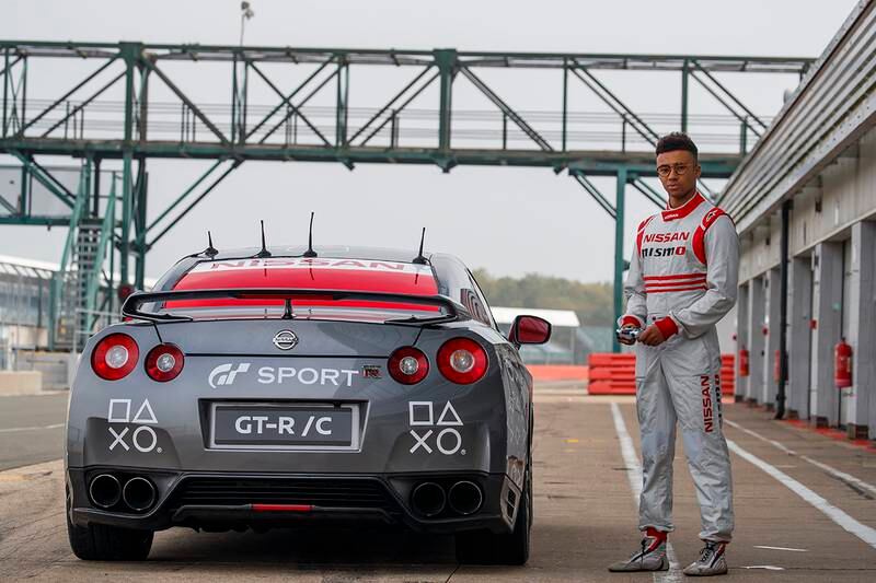 British video game champion turned race car driver Jann Mardenborough's life inspired the film Gran Turismo. Photo: Nissan
