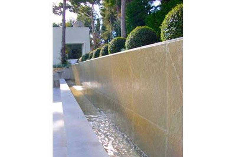 A well-chosen water feature with a subtle, harmonious background sound can infuse the simplest of calm and a spa retreat-like quality.