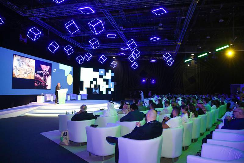 The International Congress of Arabic Publishing and Creative Industries was held in Abu Dhabi. Photo: Abu Dhabi Arabic Language Centre