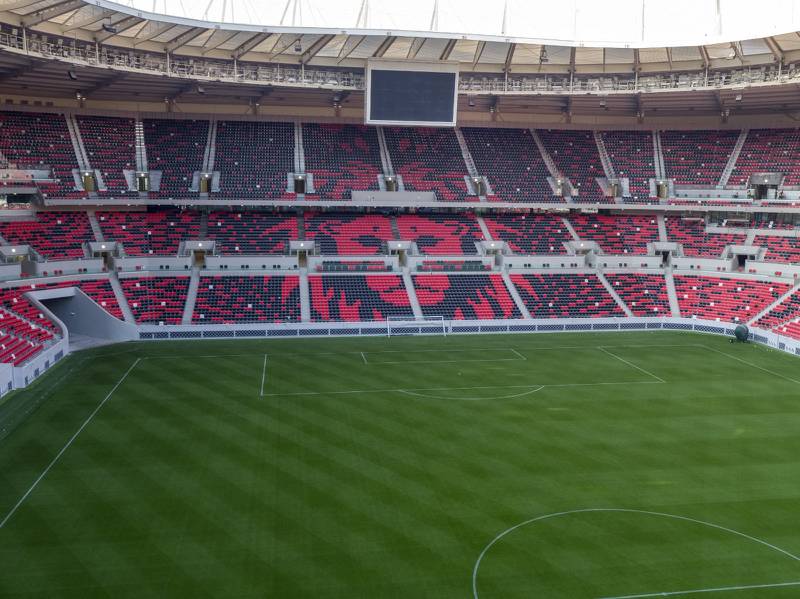The Ahmad Bin Ali Stadium in Al Rayyan. Capacity: 44,000. AFP