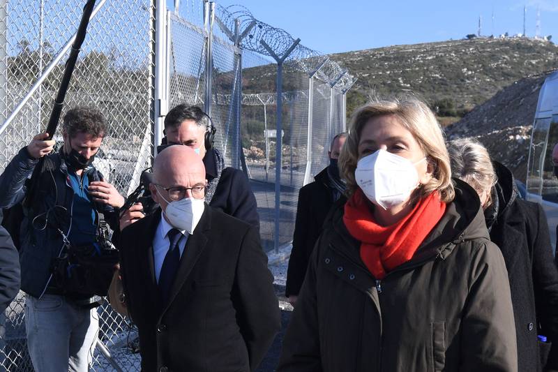 Valerie Pecresse has criticised Emmanuel Macron’s approach to migration. AFP