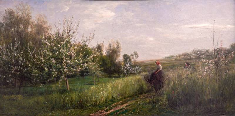 'Spring' (1857), oil on canvas by Charles-Francois Daubigny. Victor Besa / The National