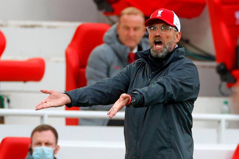Liverpool manager Jurgen Klopp. AFP