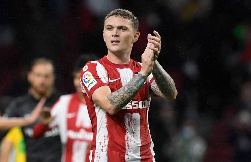 Newcastle on Friday confirmed the signing of Kieran Trippier from Atletico Madrid. AFP