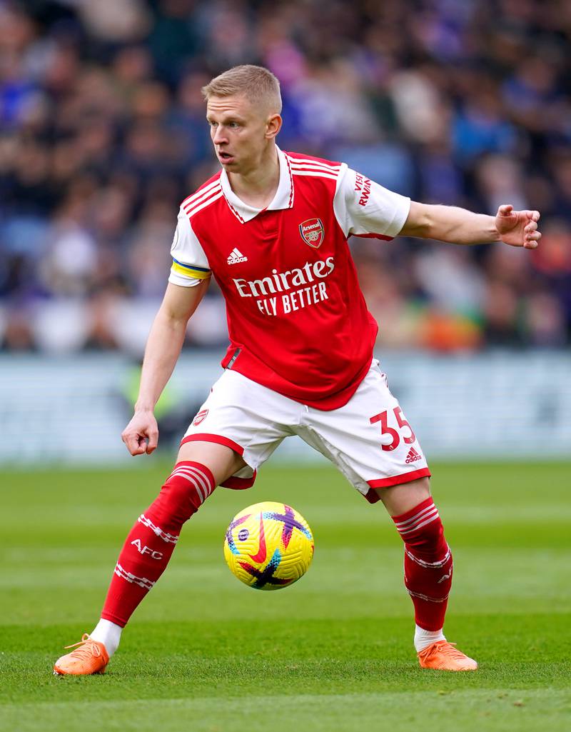 Oleksandr Zinchenko - 8. Leicester City didn’t quite know how to deal with Zinchenko, who was clever with his attacking movement and always looked to go forward when in possession. PA