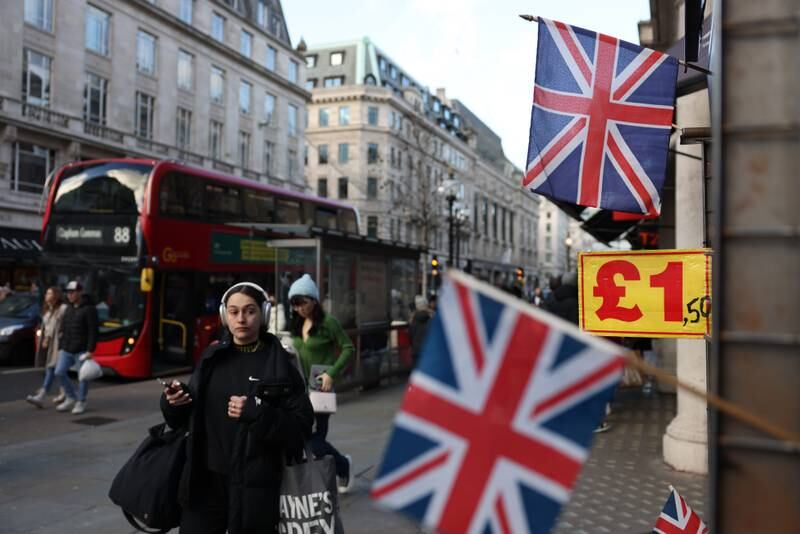 The UK is heading towards five years of lost economic growth, according to the National Institute of Economic and Social Research. Getty Images